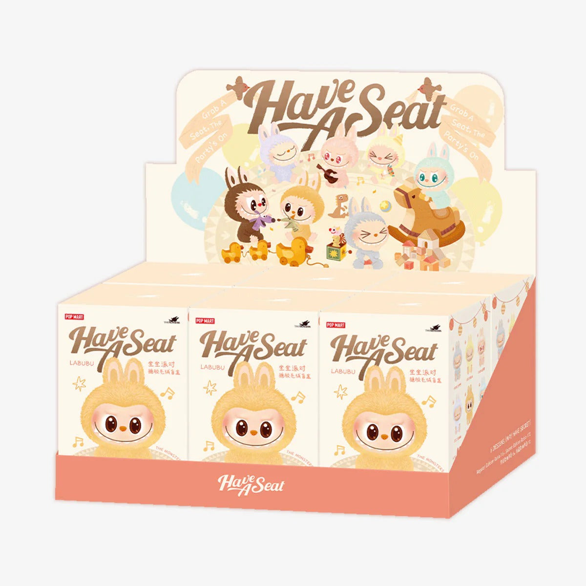 Labubu Oficial HaveASeat Sentado Sortido