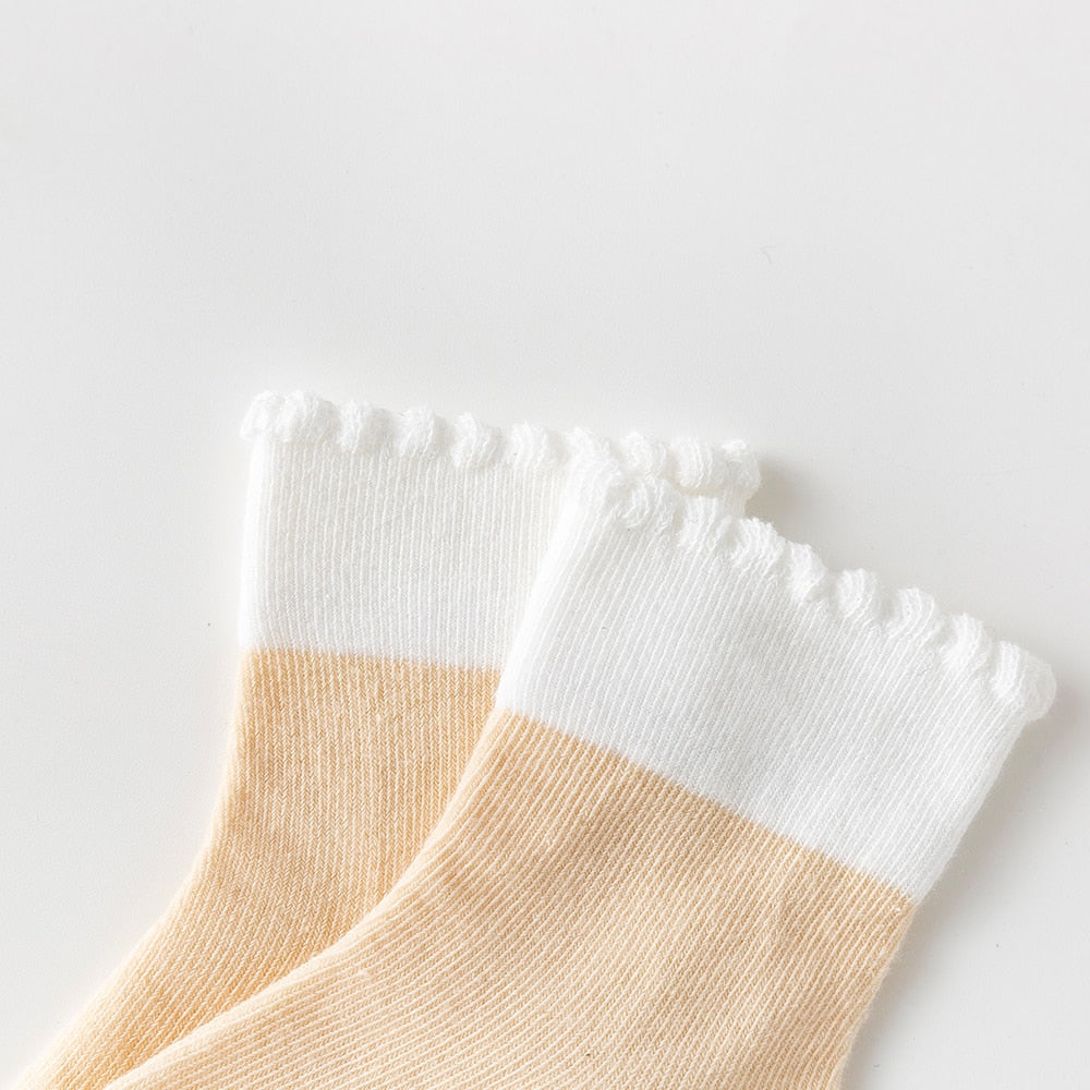 Kit 5 pares de Meia Baby Colors - Ama Mamma