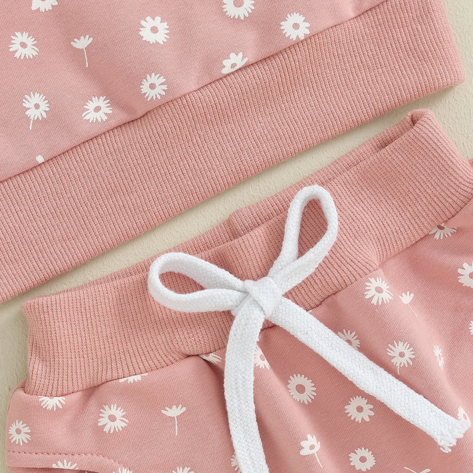 Conjunto Moletom Infantil Feminino Flores - Ama Mamma