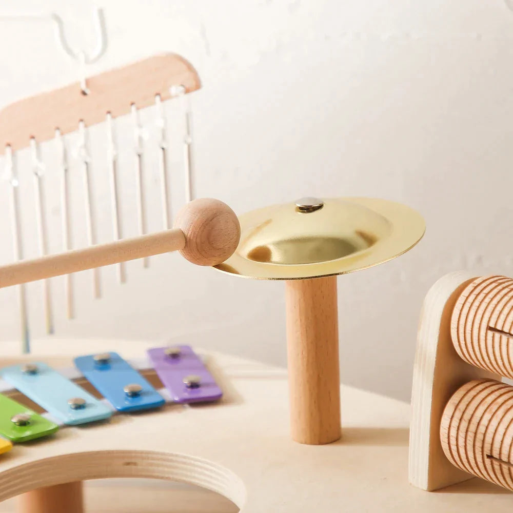 Instrumento Musical Infantil Montessori - Bateria - Ama Mamma