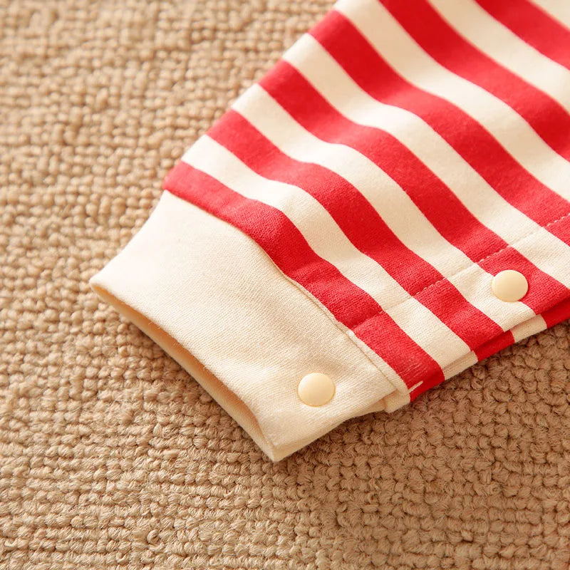 Bebê menino roupa de natal elk roupas infantis da criança macacão traje macacão 0-18 meses manga longa recém-nascido na moda meninas