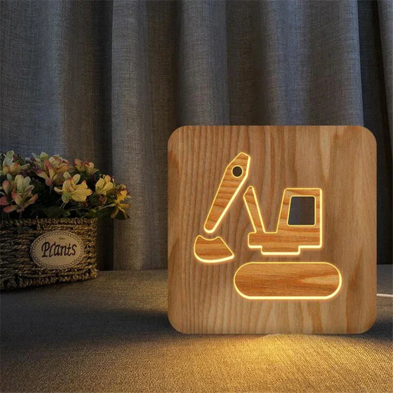 Luminária LED Design de Veículo para Decoração Ama Mamma - Ama Mamma