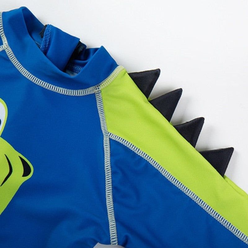 Macaquinho de Praia Infantil Manga Longa Dino - Ama Mamma