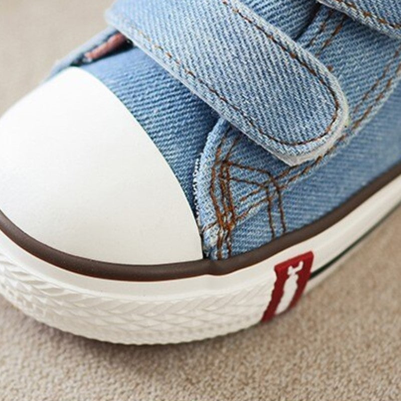 Tênis Infantil Jeans Cano Alto - Ama Mamma