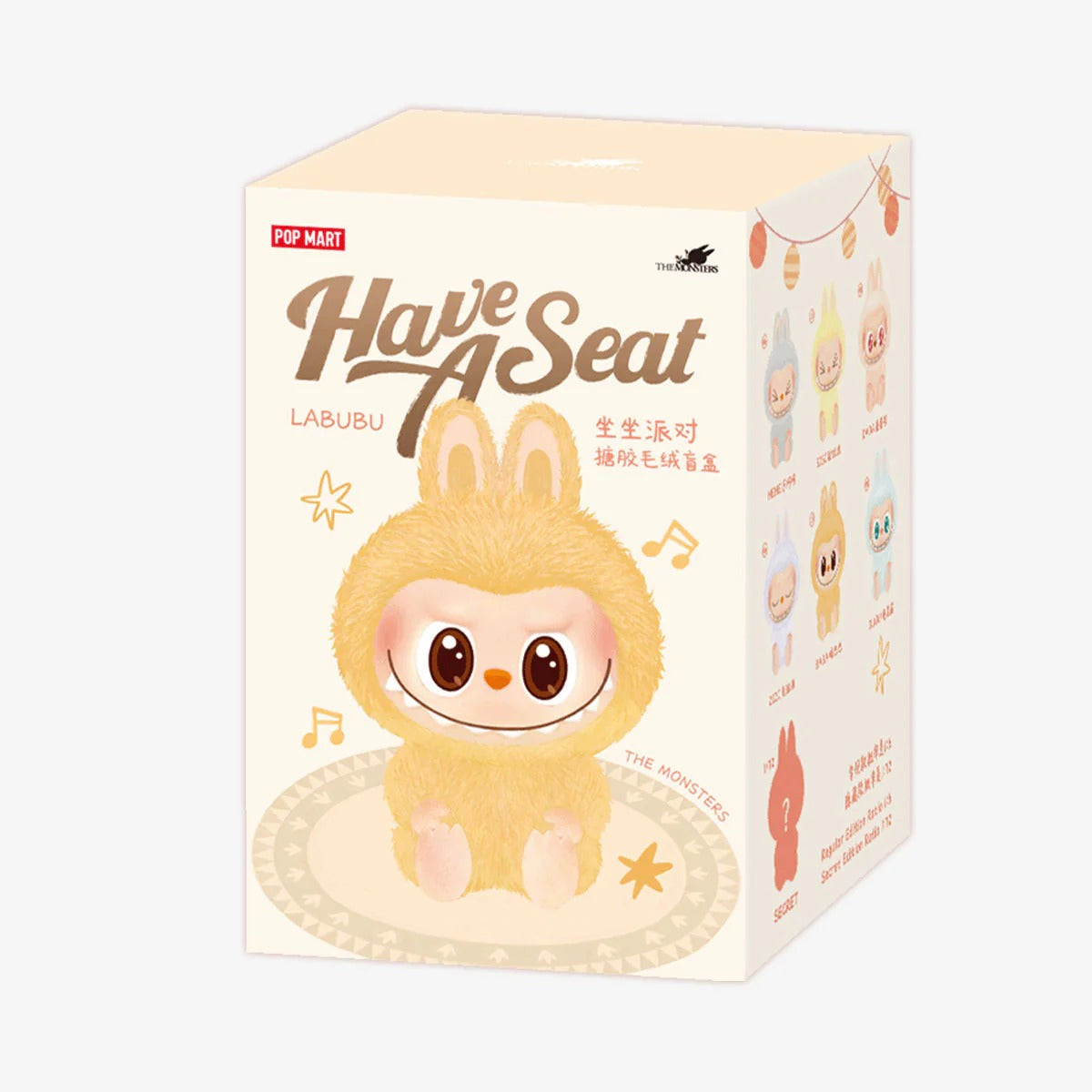 Labubu Oficial HaveASeat Sentado Sortido