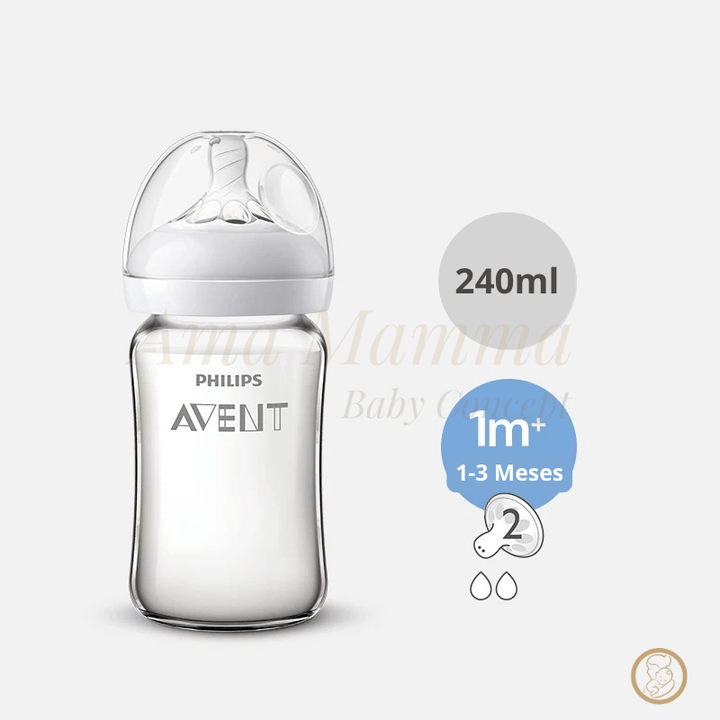 Mamadeira Avent Pétala Vidro - Ama Mamma