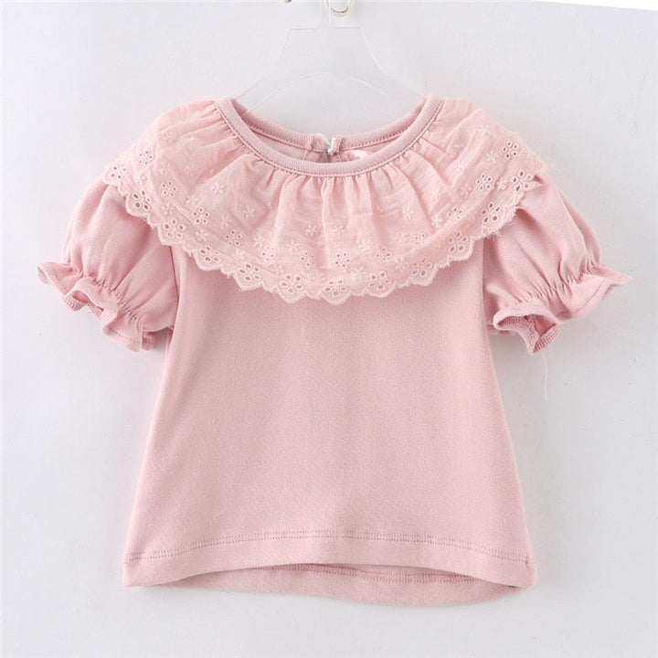 Camisa Baby Babados Lis - Ama Mamma