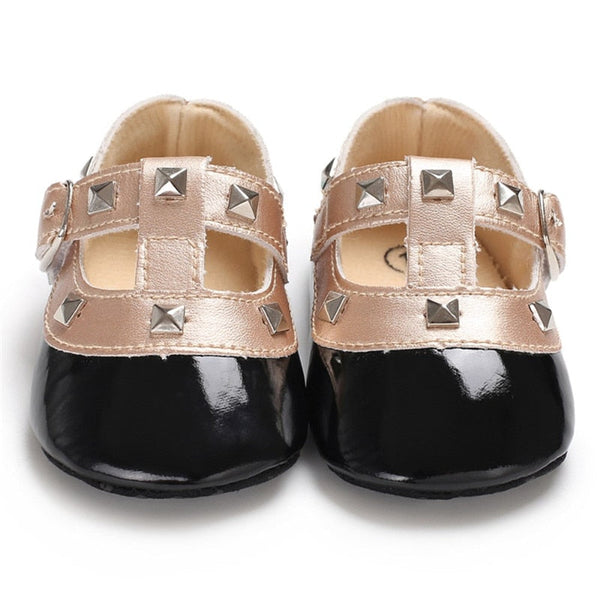 Sapatinho Infantil Bebê Verniz Spike - Ama Mamma