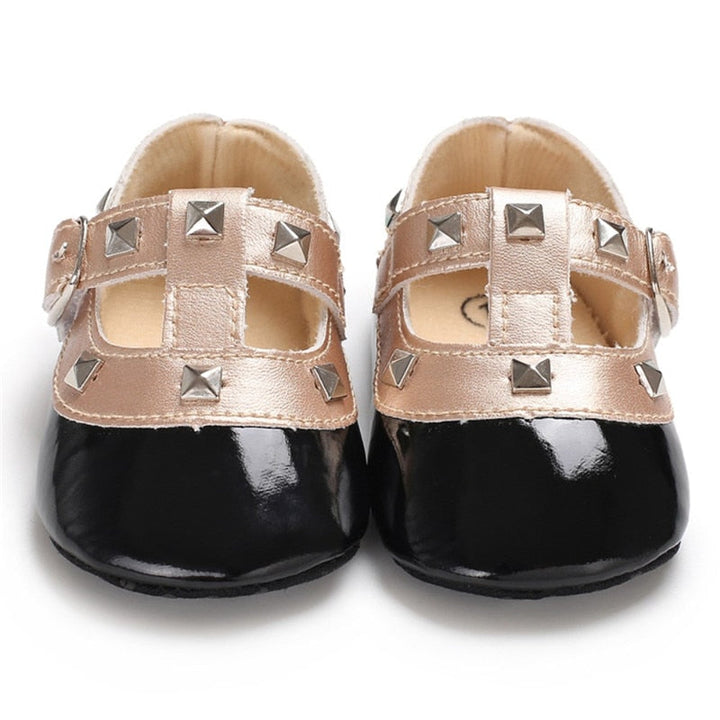 Sapatinho Infantil Bebê Verniz Spike - Ama Mamma