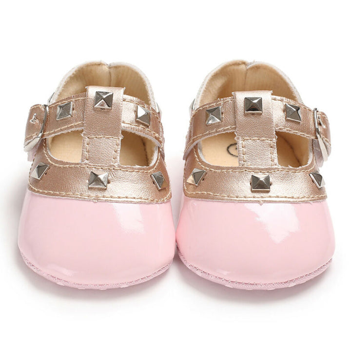 Sapatinho Infantil Bebê Verniz Spike - Ama Mamma