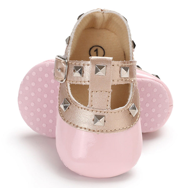 Sapatinho Infantil Bebê Verniz Spike - Ama Mamma