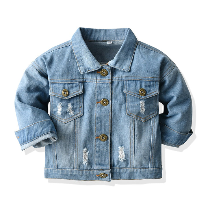 Jaqueta Jeans Infantil - Ama Mamma