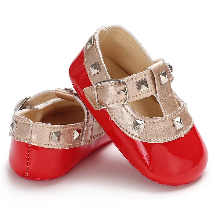 Sapatinho Infantil Bebê Verniz Spike - Ama Mamma