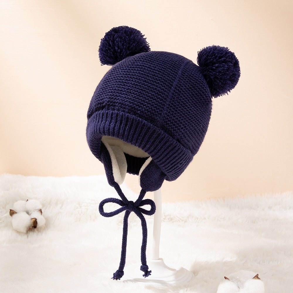 Gorro Aviador com Pompom