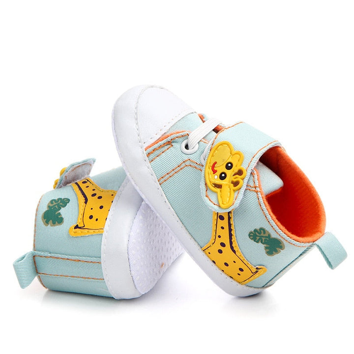 Sapatinho Infantil Bebê Cano Alto Girafinha - Ama Mamma