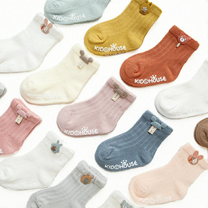 Kit 3 Pares de Meia Bichinhos - Ama Mamma