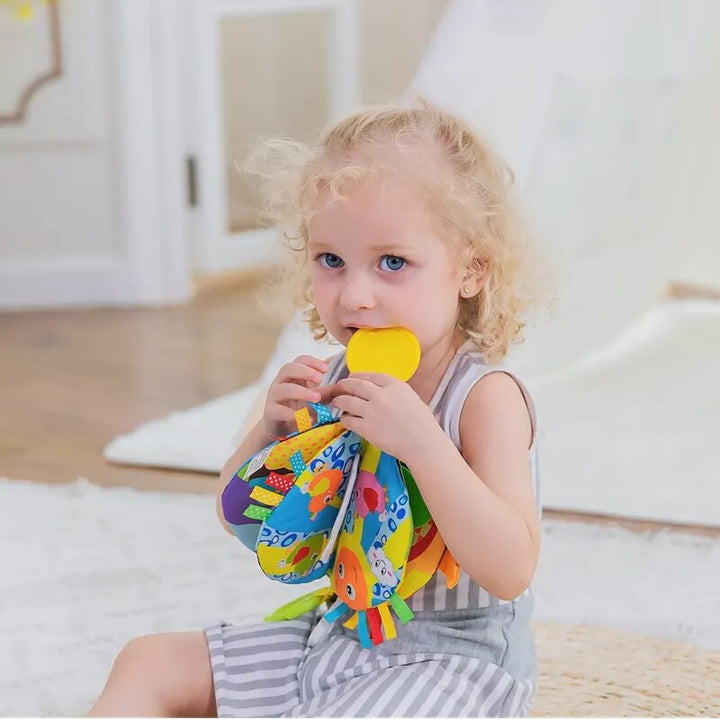 Livro de Pano Sensorial para Bebê - Ama Mamma