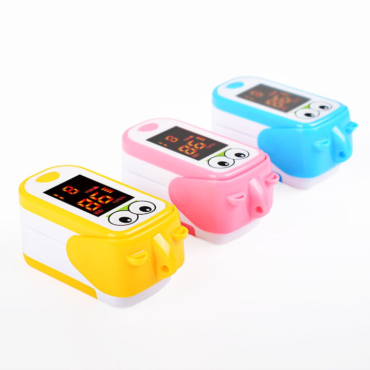 Oxímetro de Dedo Divertido Infantil com LED - Ama Mamma