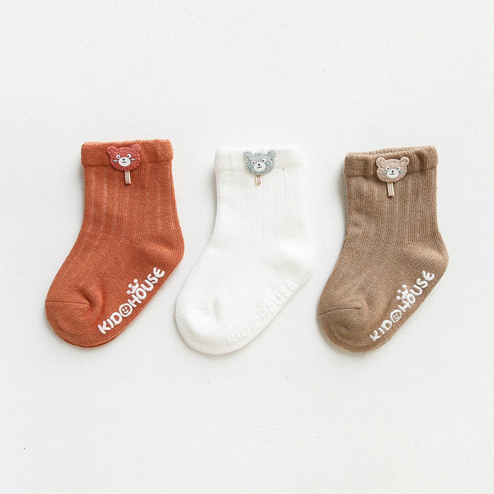 Kit 3 Pares de Meia Bichinhos - Ama Mamma