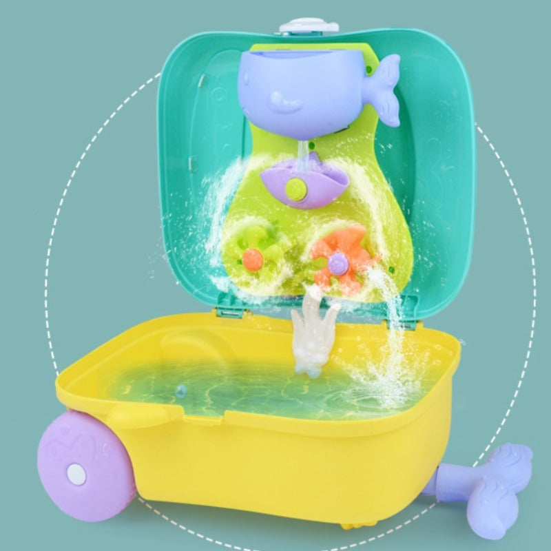 Kit Praia Infantil com Mala Porta Brinquedos