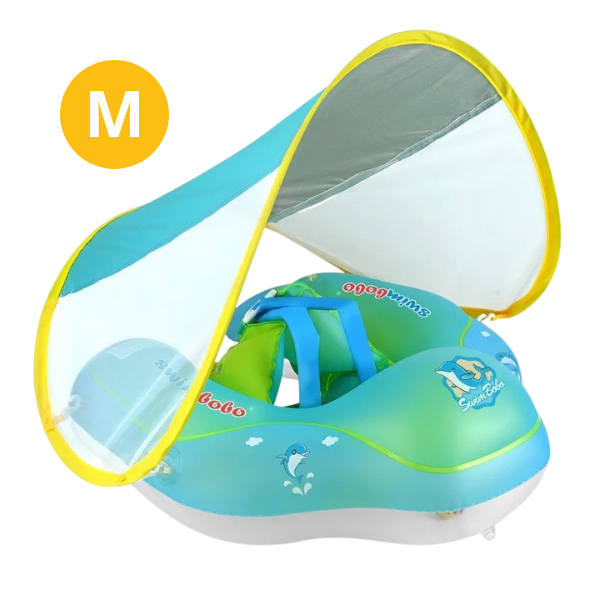 Boia de Piscina para Bebê com Cobertura Proteção UV - Ama Mamma
