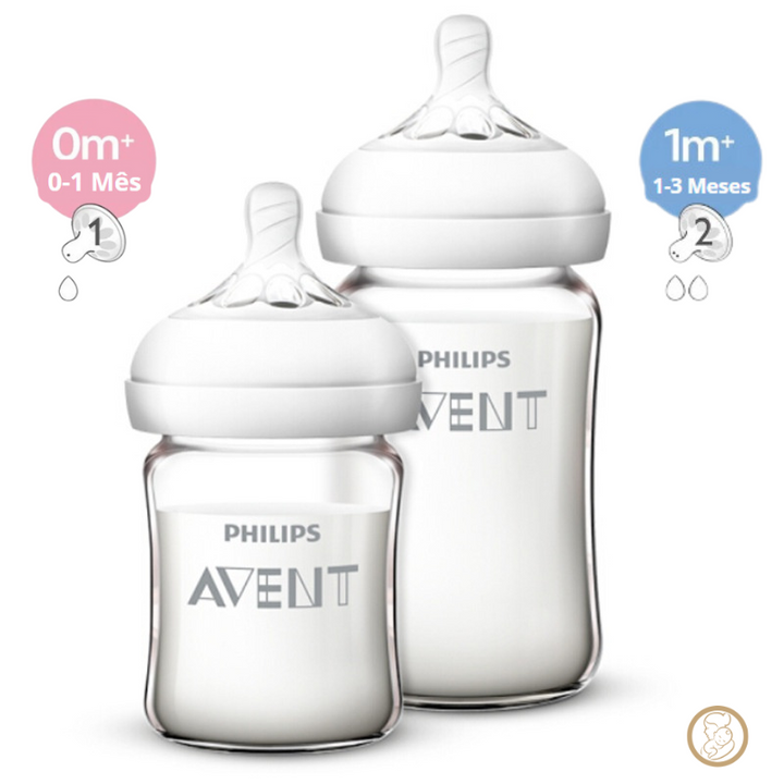 Mamadeira Avent Pétala Vidro - Ama Mamma