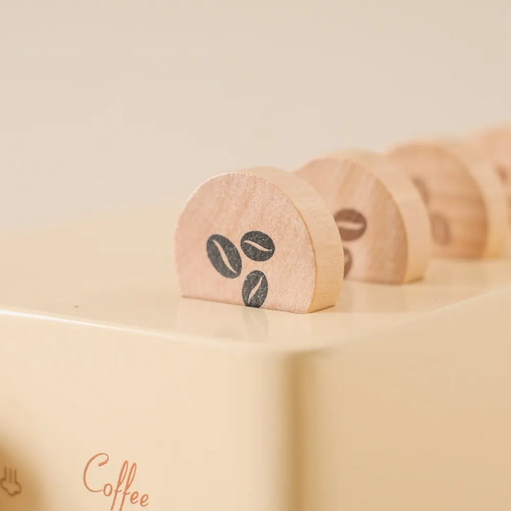 Cozinha Montessori - Máquina de Café Expresso de Madeira - Ama Mamma
