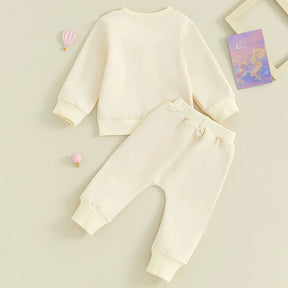 Conjunto Moletom Feminino Infantil Arco Iris