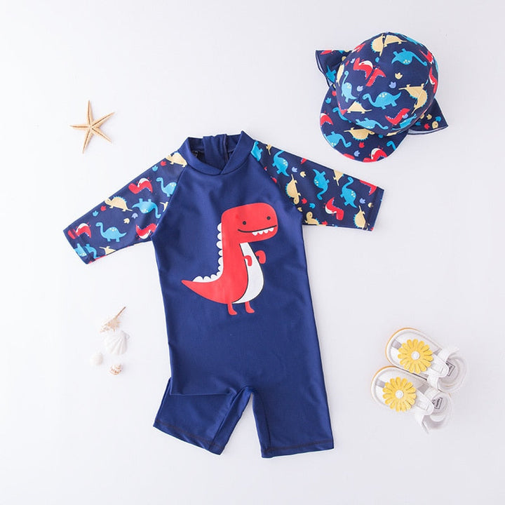 Macacão de Banho Summer + Chapéu Proteção UVA - Ama Mamma