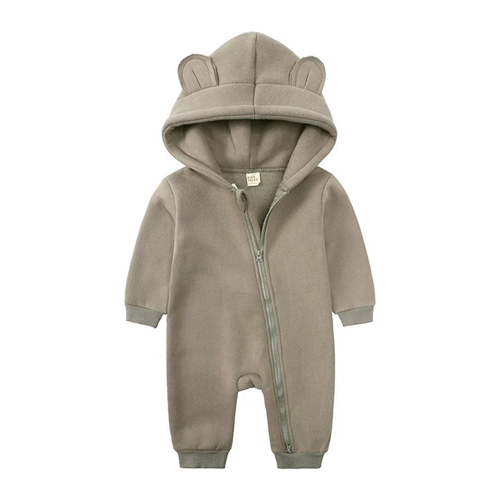 Macacão Moletom Infantil Peluciado Orelinha - Ama Mamma