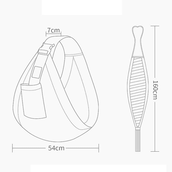 Sling Ergô Baby Suporte Confortável para Bebês - Ama Mamma - Ama Mamma