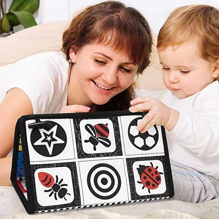 Livro Espelho Montessori de Alto Contraste - Ama Mamma