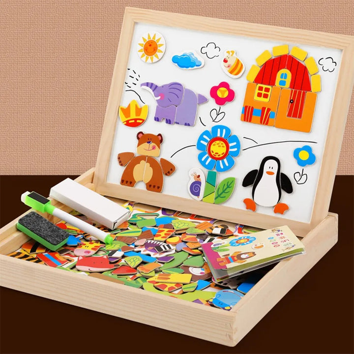 Quadro Magnético Infantil Multifuncional 2 em 1 - Ama Mamma