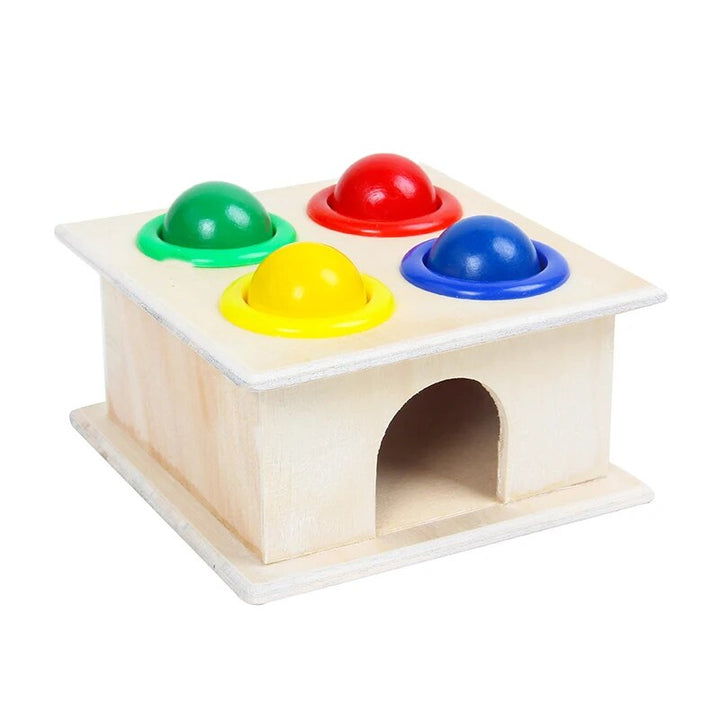 Caixa Colorida Infantil Bate Martelo Educativo - Ama Mamma