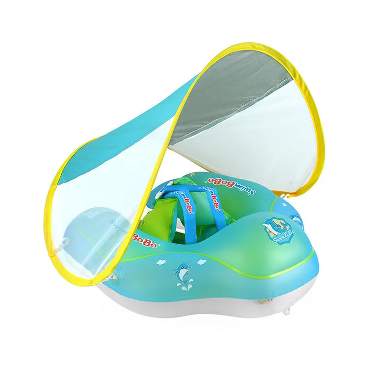 Boia de Piscina para Bebê com Cobertura Proteção UV - Ama Mamma