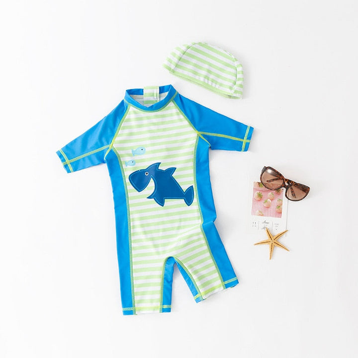 Macacão de Banho Summer + Chapéu Proteção UVA - Ama Mamma