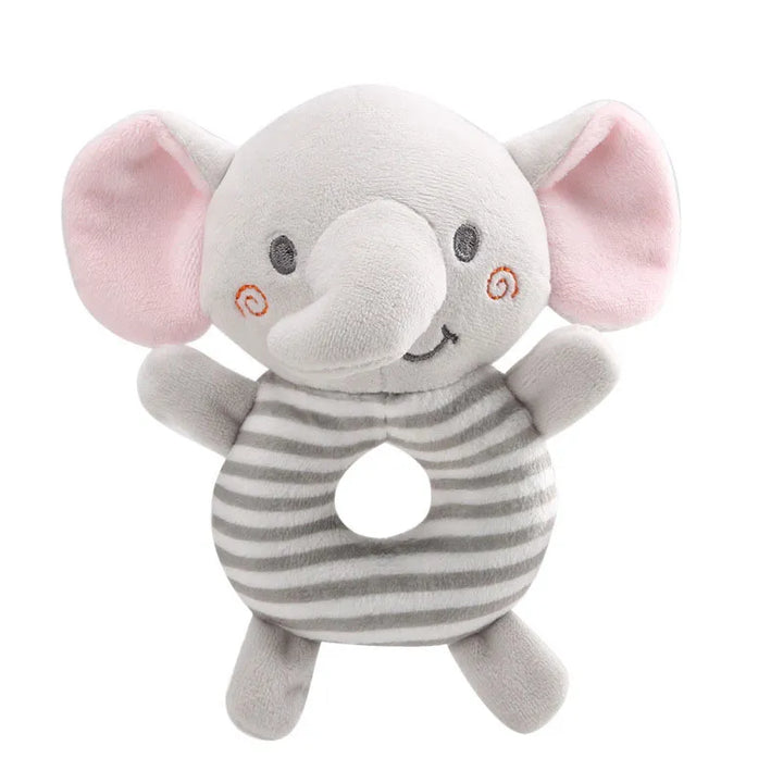 Chocalho de Pelúcia para Bebê Bichinhos - Ama Mamma