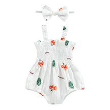 Body Feminino Infantil Estampado + Faixa de Cabelo | 0-18 Meses