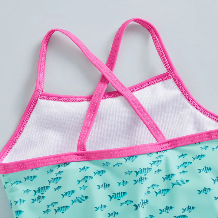 Maiô Praia Infantil Flamingo - Ama Mamma