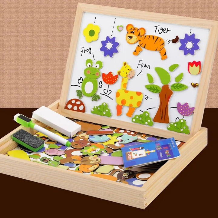 Quadro Magnético Infantil Multifuncional 2 em 1 - Ama Mamma