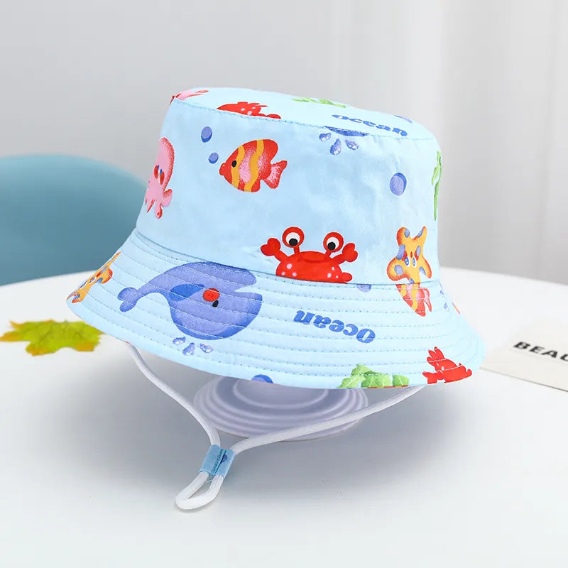 Chapéu de Praia Bebê Infantil Estampas