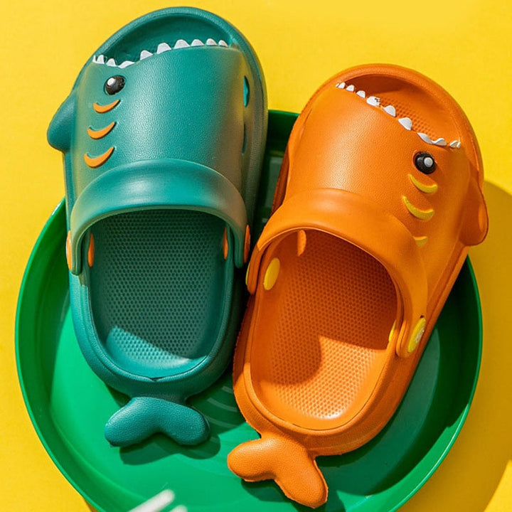 Chinelo Nuvem Infantil Tubarão - Ama Mamma