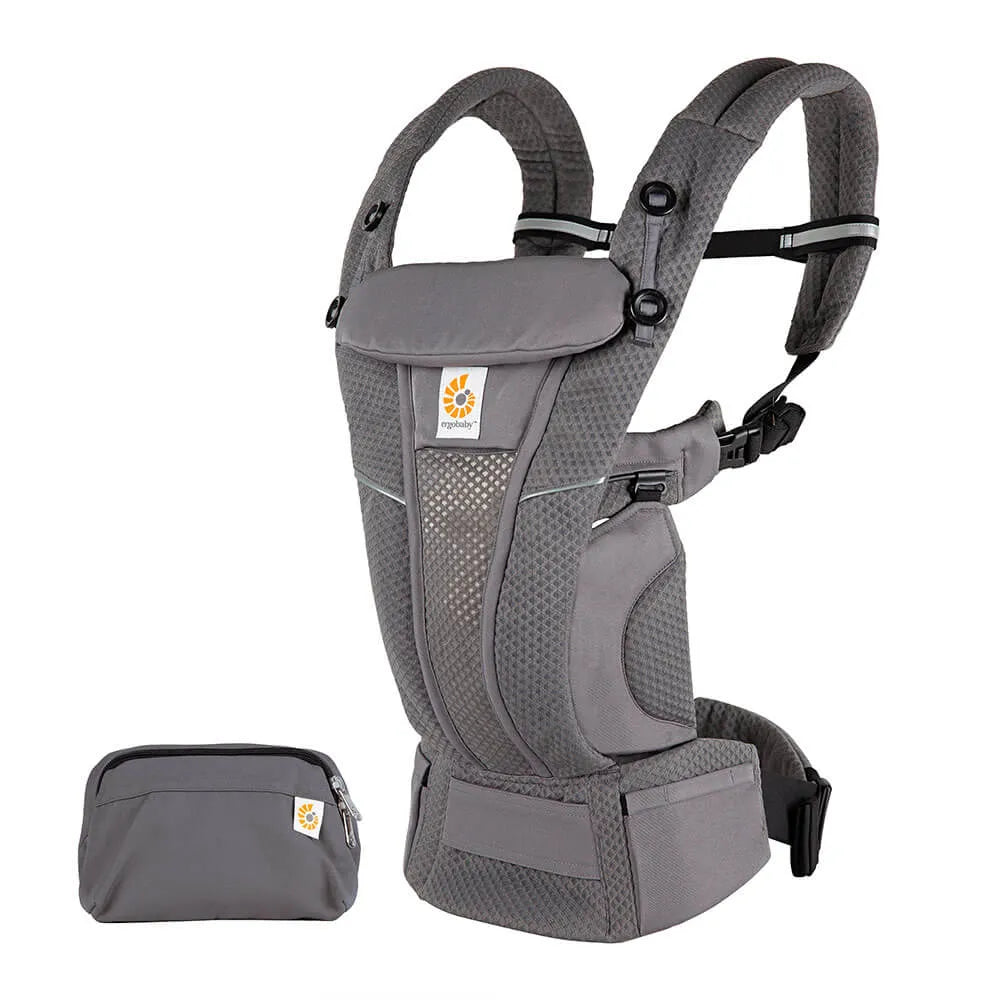 Canguru Ergobaby 4 Posições Omni 360 Air Mesh - Graphite Grey