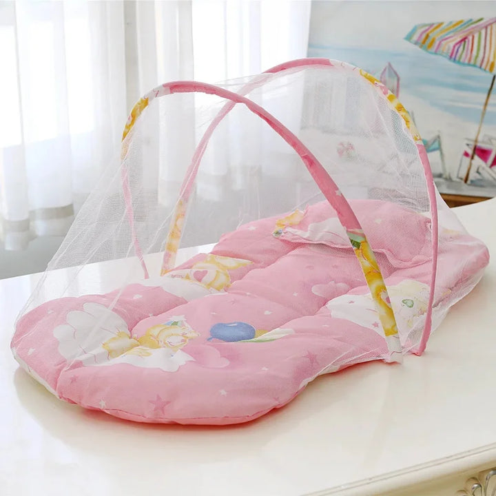 Berço Portátil com Mosquiteiro Dobrável Ama Mamma - Ama Mamma