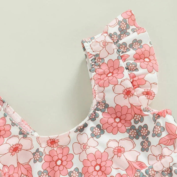 Biquíni com Babados e Estampa Floral Ama Mamma - Ama Mamma