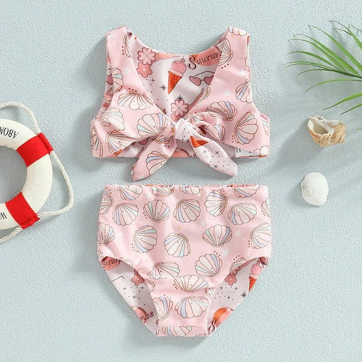 Biquini Floral Margarete Hot Pant e Top Ama Mamma - Ama Mamma