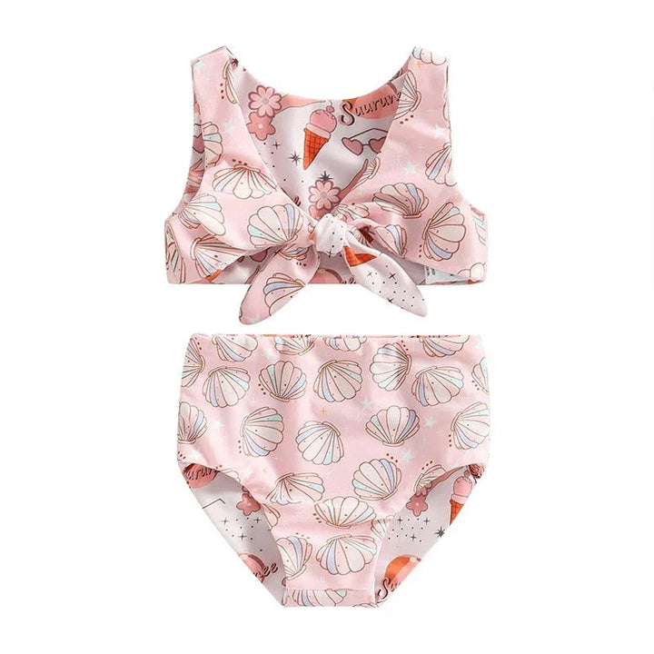 Biquini Floral Margarete Hot Pant e Top Ama Mamma - Ama Mamma