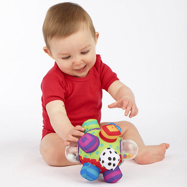 Bola Chocalho Macia do Bebê - Ama Mamma