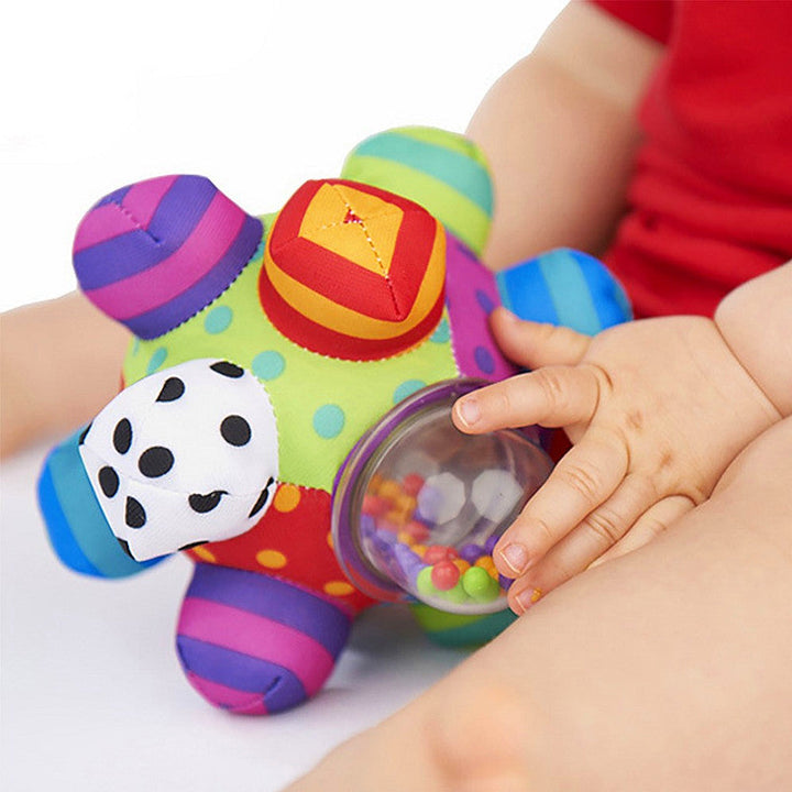 Bola Chocalho Macia do Bebê - Ama Mamma