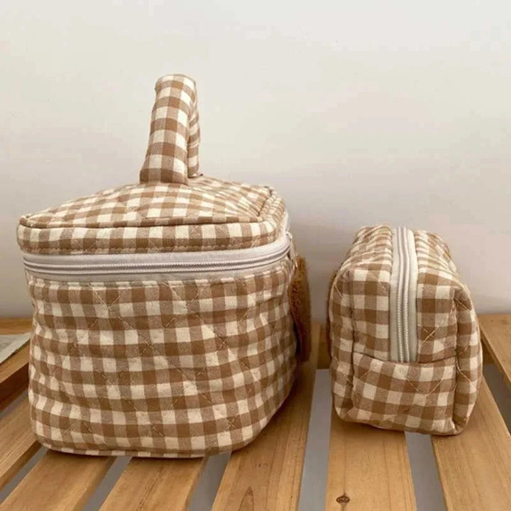 Bolsa Prática Bordada Urso Ama Mamma - Ama Mamma